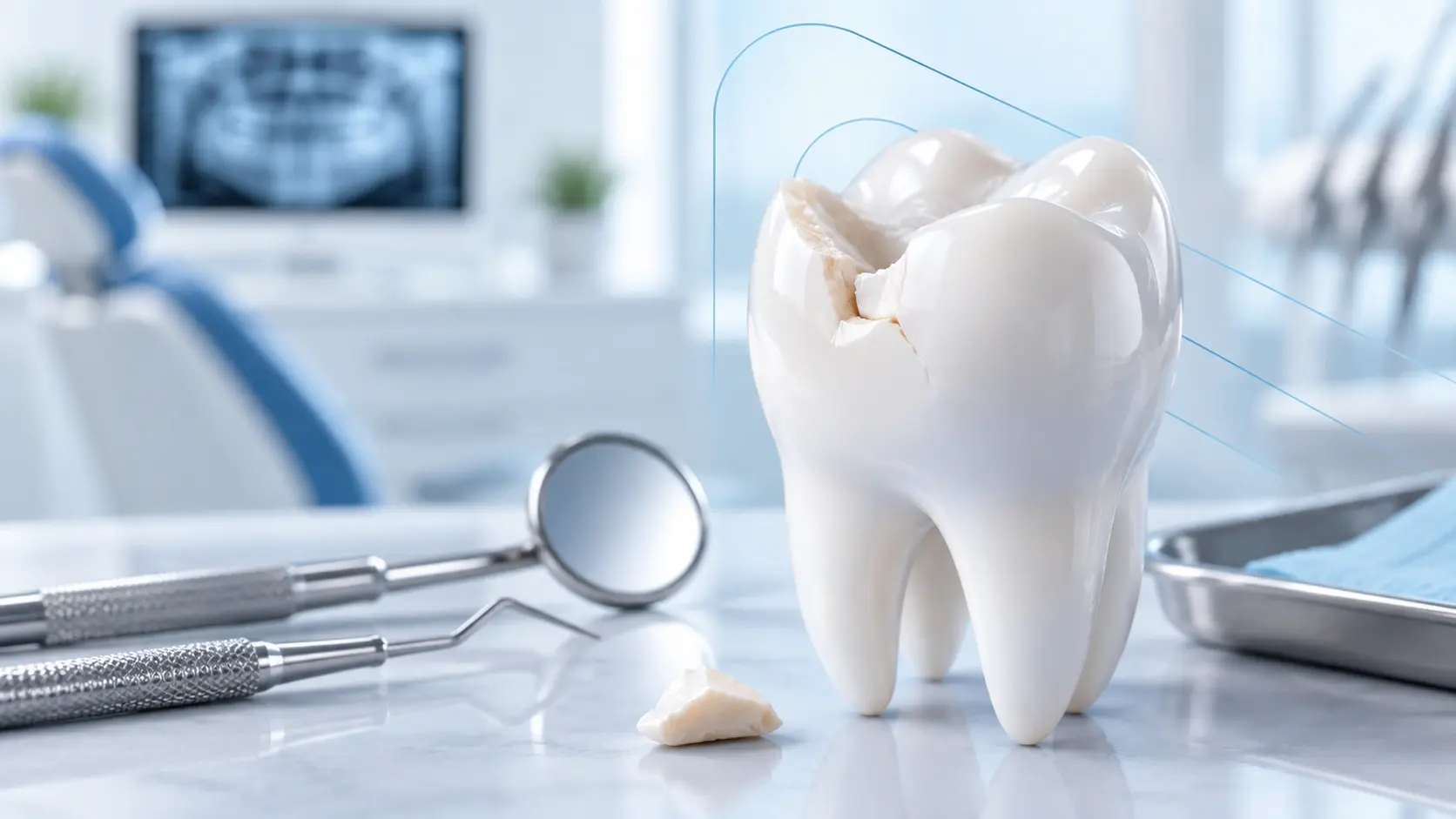 Откололся зуб — лечение и восстановление зуба в стоматологии Good Smile в Балашихе