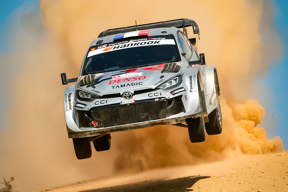 Себастьен Ожье и Венсан Ландэ, Toyota GR Yaris Rally1 (A-7545), ралли Португалия 2025