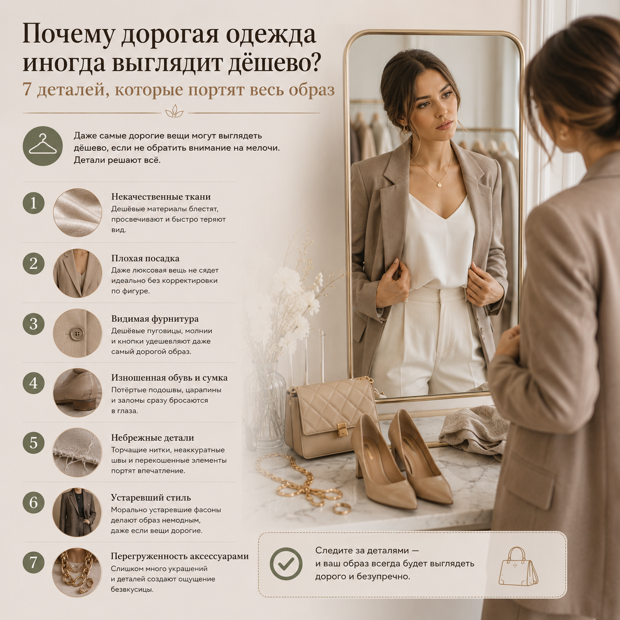 почему дорогая одежда выглядит дёшево - онлайн Ярмарка ручной работы - ресурс Я НАЙДУ