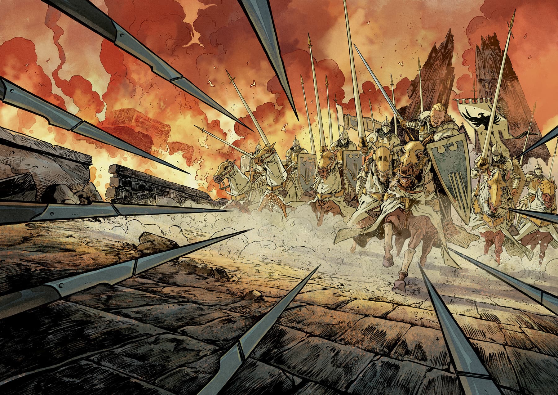 Иллюстрации из графического романа 