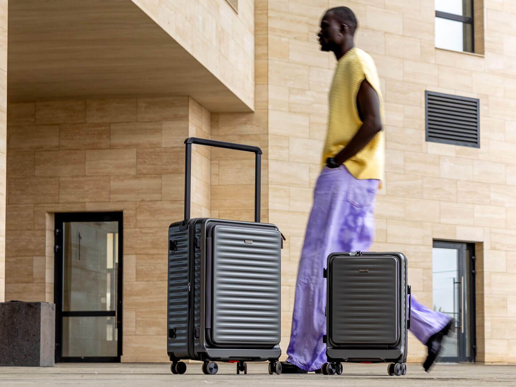 Самый надежный чемодан из поликарбоната