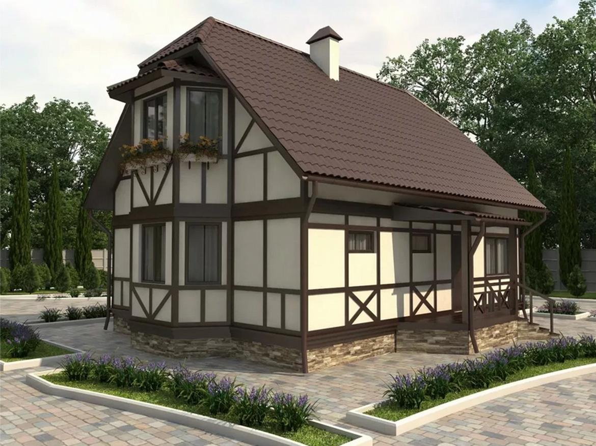 Немецкая технология строительства каркасных домов