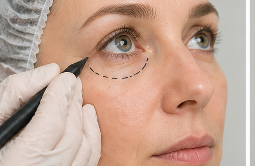 Блефаропластика нижних век