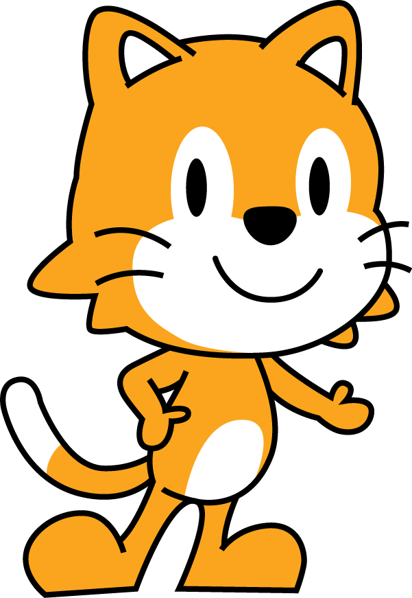 Scratch junior. Скретч Джуниор. Котик скретч. Кот из скретча. Scratch без фона.