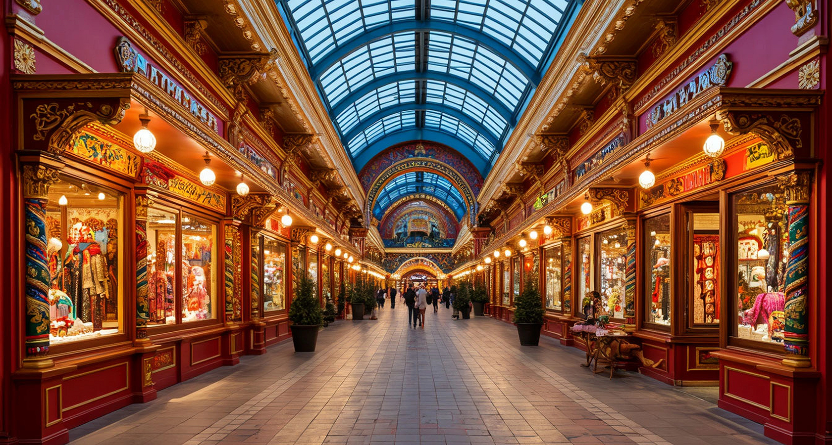 трафик торгового центра