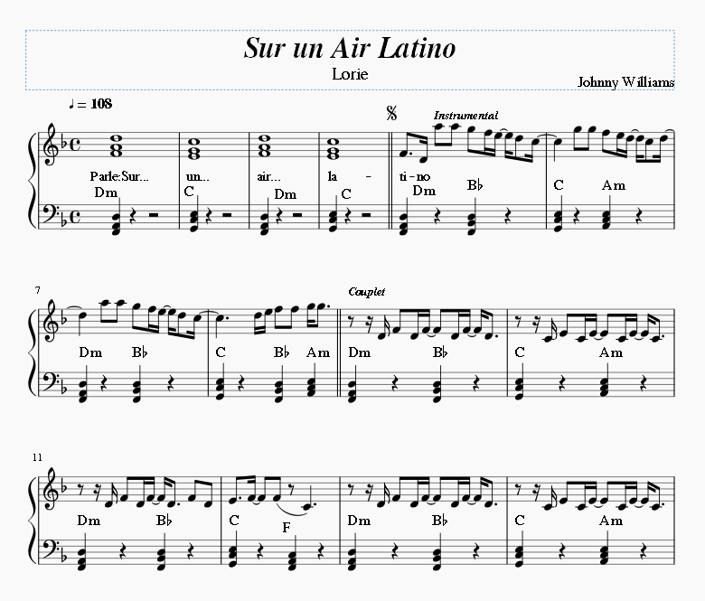 Sur un Air Latino