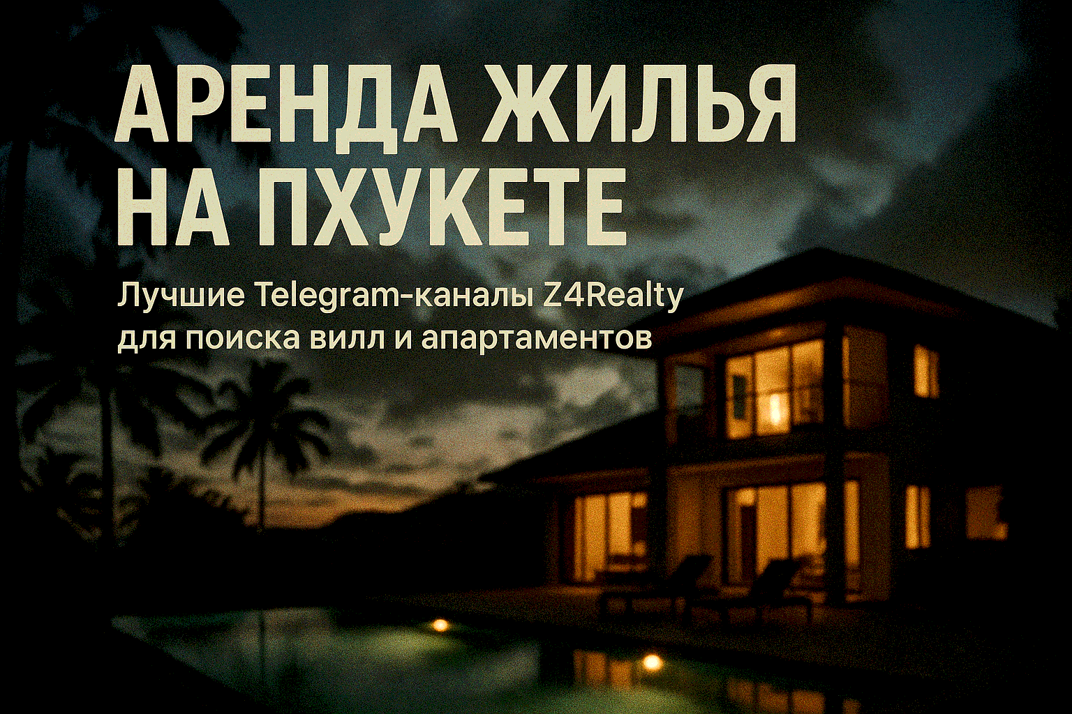 Найдите жильё на Пхукете через Telegram-каналы Z4Realty Мечтаете о зимовке на Пхукете с тёплым морем и тропическим солнцем? Telegram-каналы Z4Realty — это быстрый и надёжный способ найти идеальную виллу или апартаменты! Z4Realty, с 5 годами опыта и более