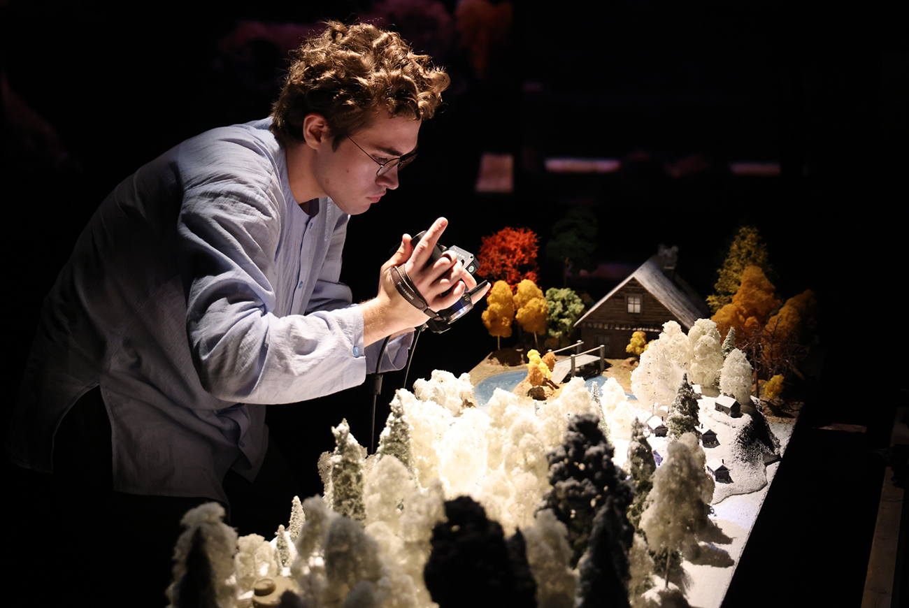 макет облачный полк