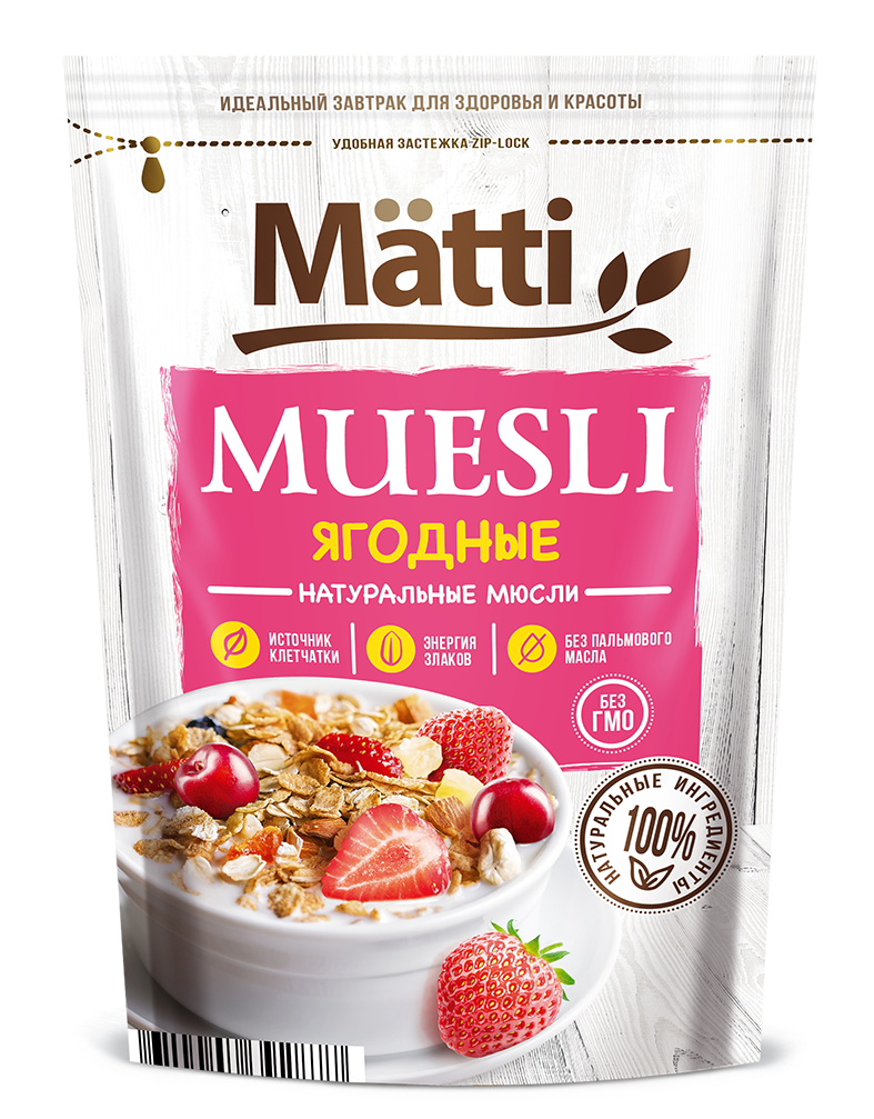 Мюсли ягодные