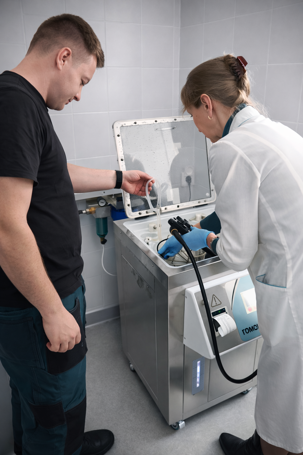 ПНР эндоскопической мойки