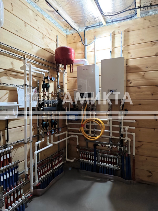Котельная с газовым конденсационным котлом