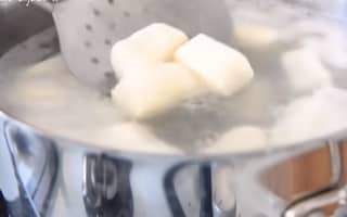 Приготовление ленивых вареников из творога как в детском саду: шаг 8