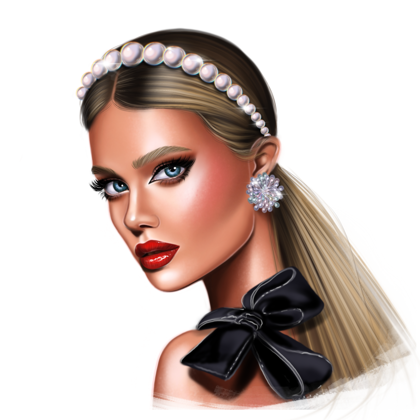 Портрет в стиле полуреализм