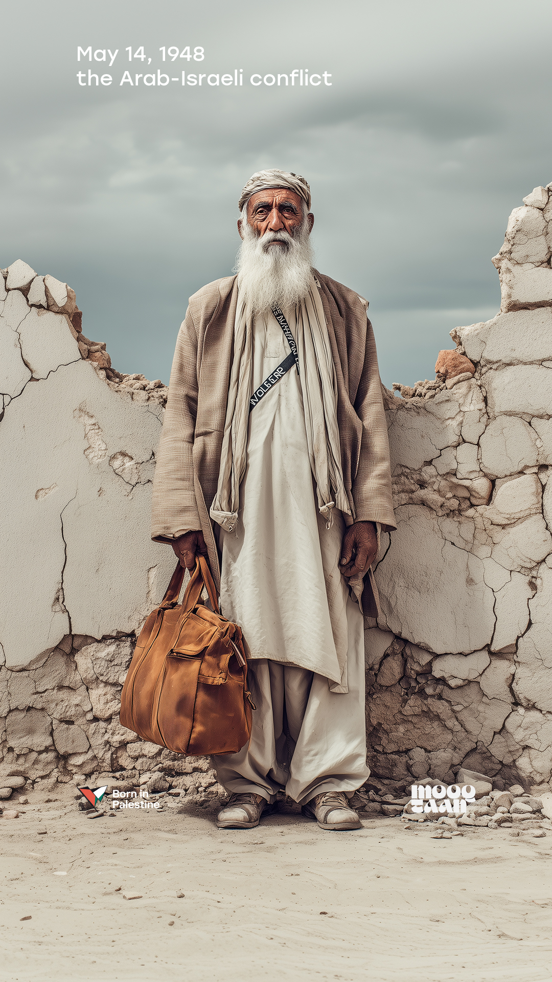 MOOQTAAN magazine. May 14, 1948. The Arab-Israeli conflict