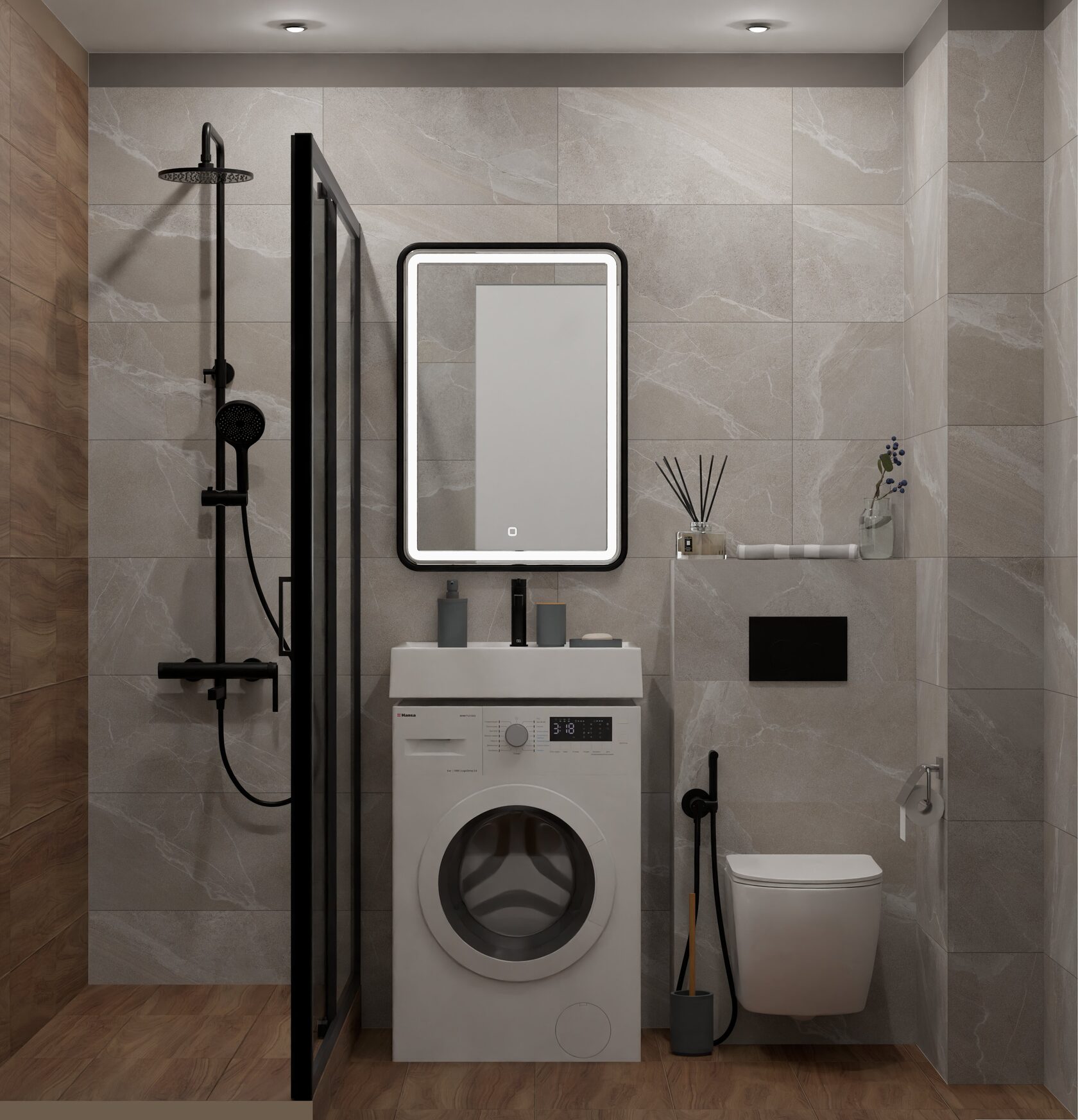 Luxury ceramic bathroom project 2