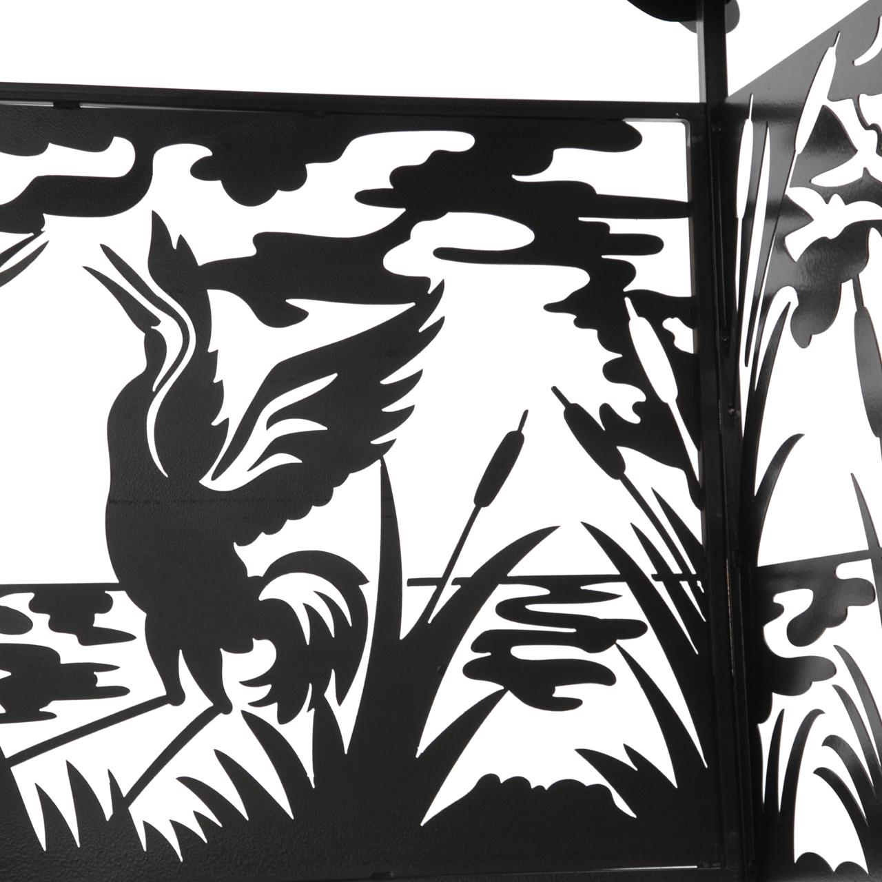 Мангал с крышей Олени Лайт разборный