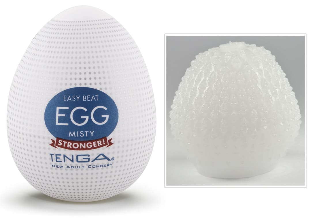 Мастурбатор Tenga Egg Hard-Boiled Misty EGG-009 - Tenga - Не анатомические мастурбаторы - Купить