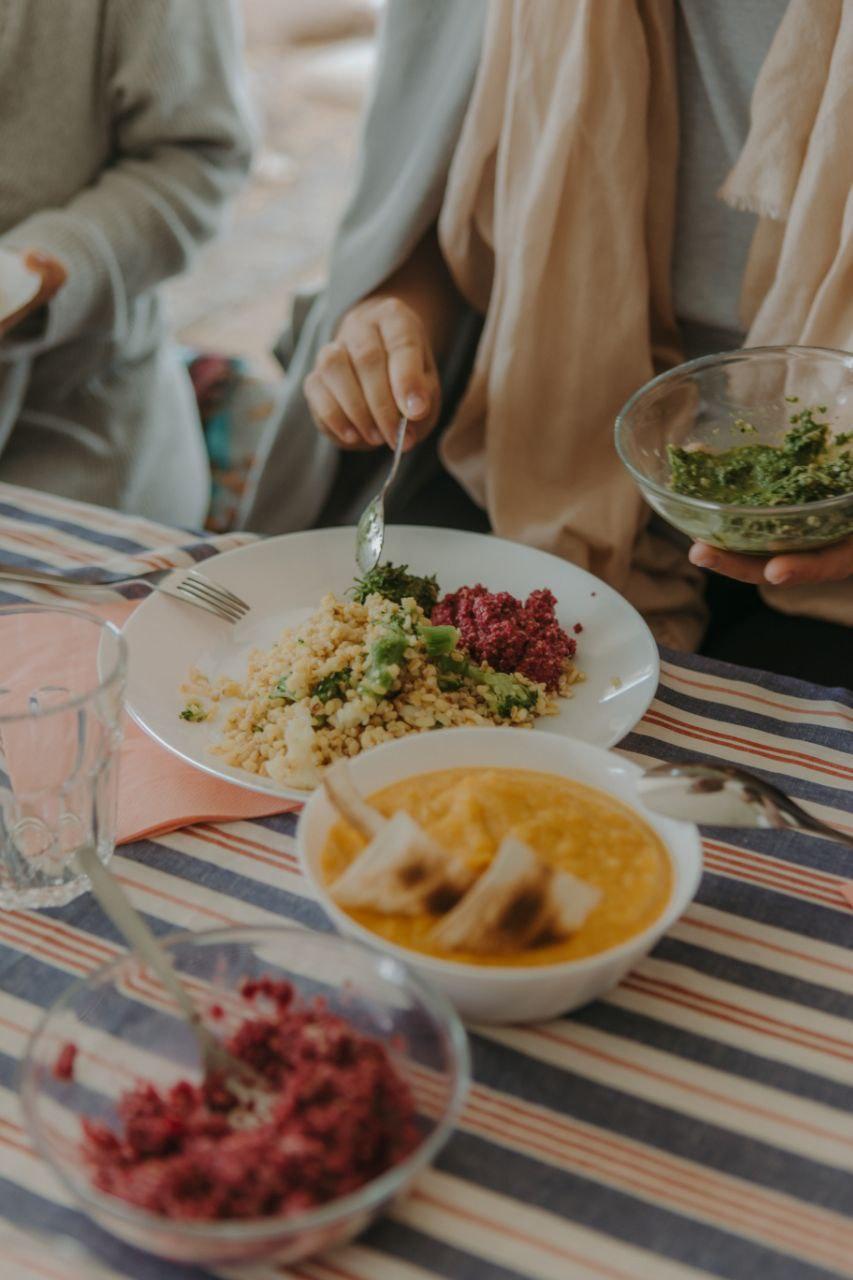 вегетарианское питание ретритный центр Медведица Шанти каша