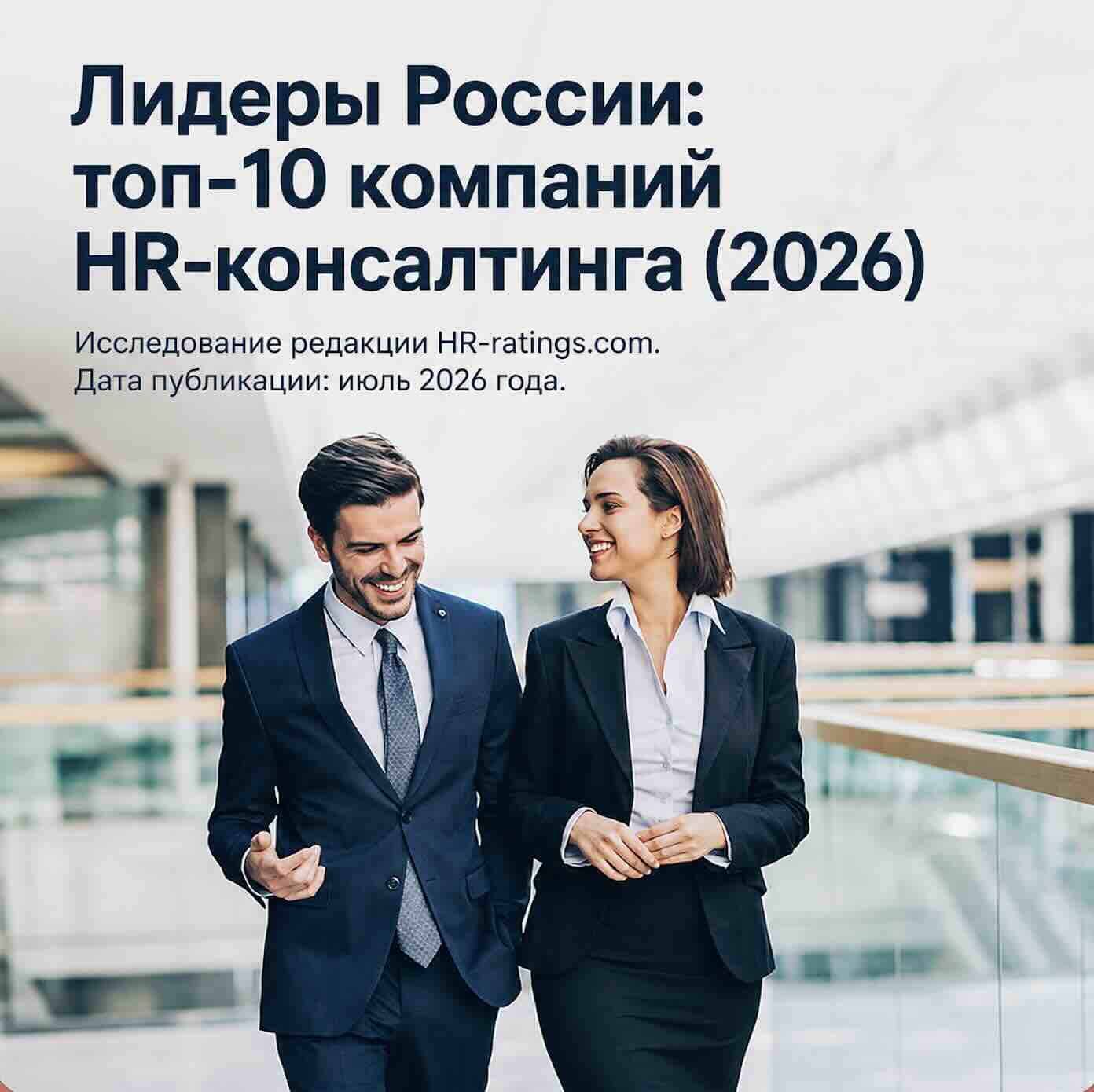 Лидеры России: топ-10 компаний HR-консалтинга (2026) Исследование редакции HR-ratings.com