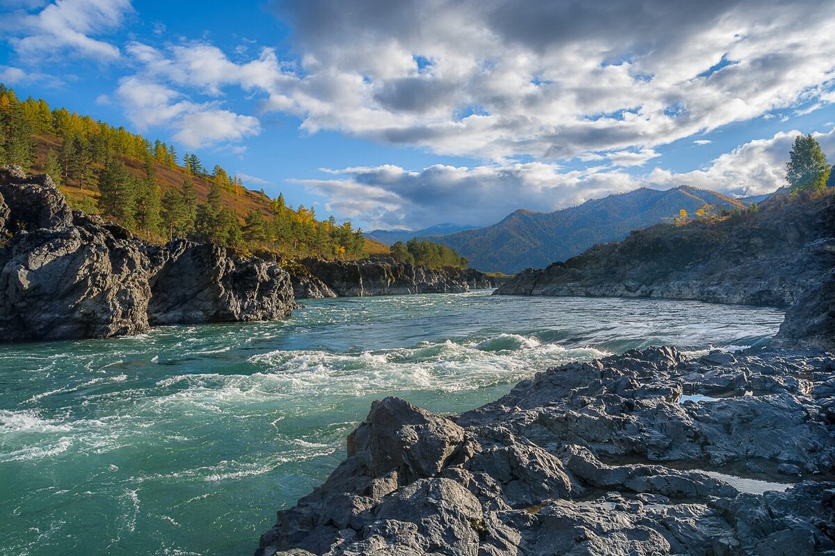 отдых алтай катунь