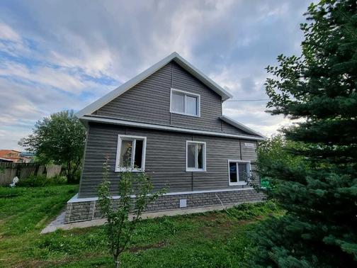 Монтаж сайдинга елочка с утеплением и облицовкой цоколя