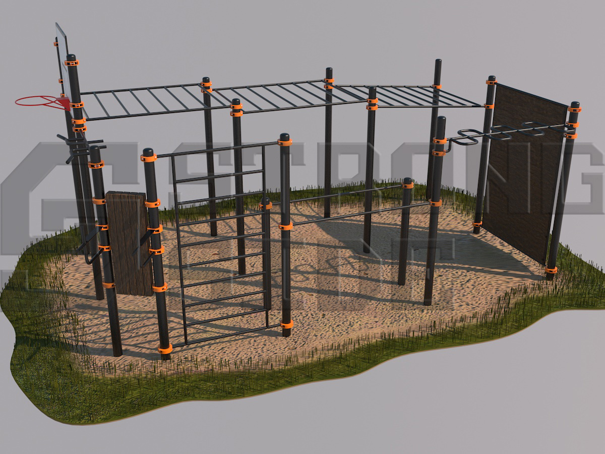 Спортивный комплекс высота. Мобильная площадка для воркаута. Геон воркаут площадки.