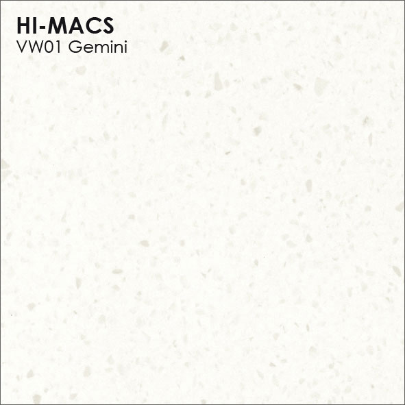 HI-MACS VW01 Gemini – двойственность света и формы