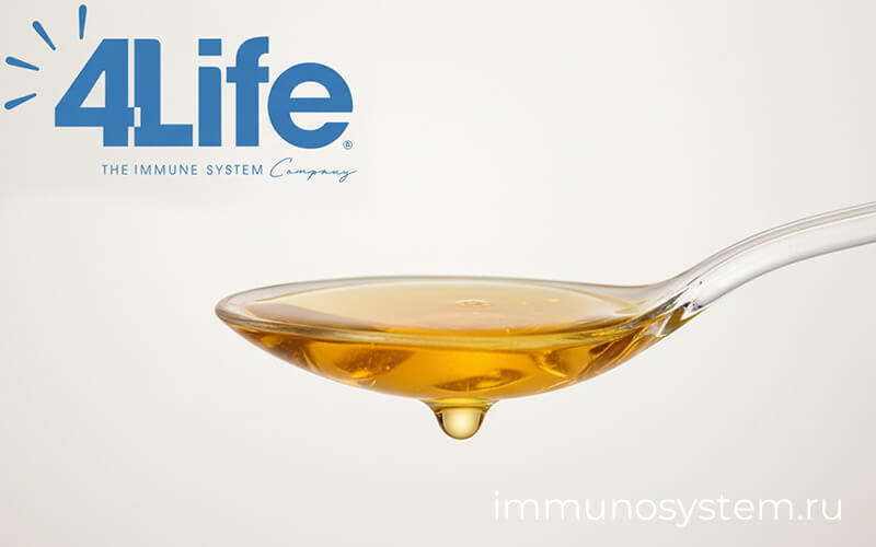 Омега-3 масло в ложке — источник EPA и DHA для иммунитета и нервной системы, 4Life Transfer Factor