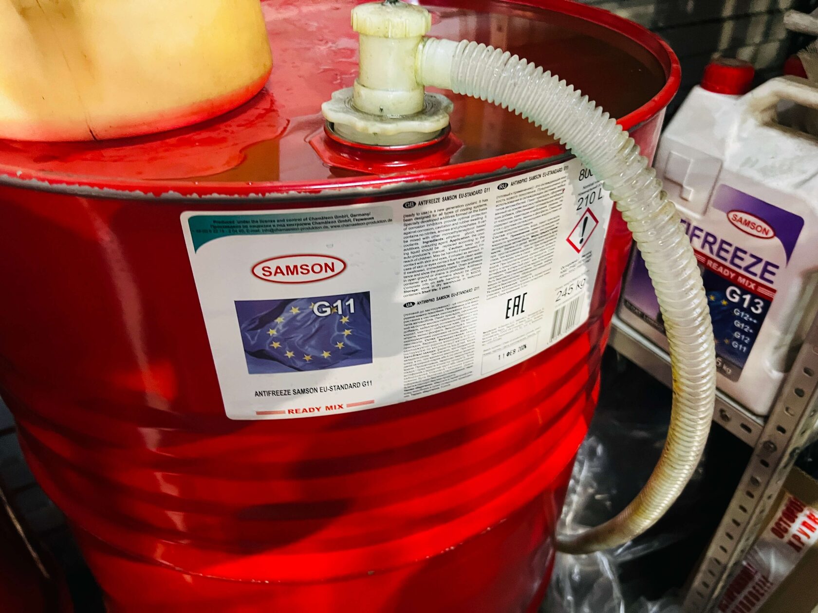 Антифриз Samson G11 для Kia