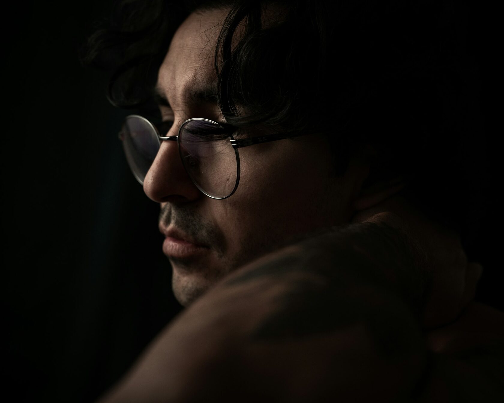 Studio portrait, novena series