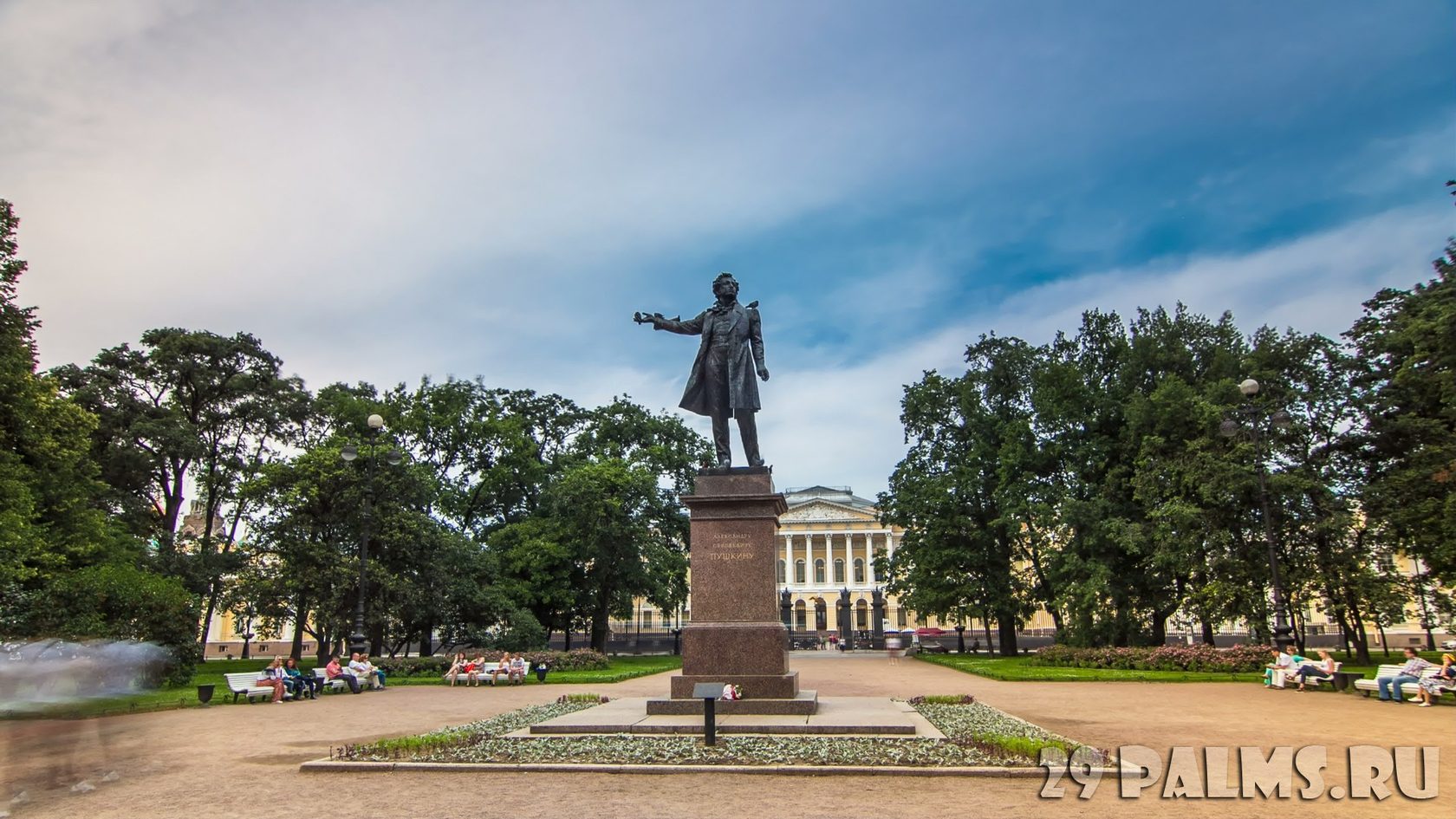 Памятник Пушкину В Петербурге Фото