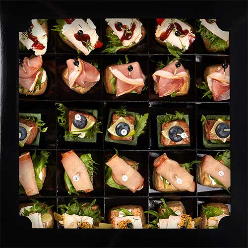 сет тостадо канапе в лофт