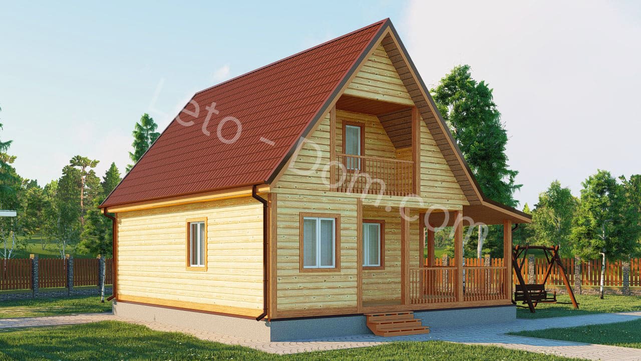 дом из бруса