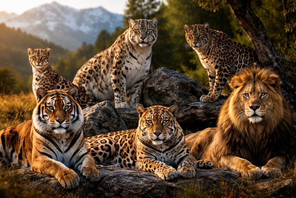 Крупные кошки