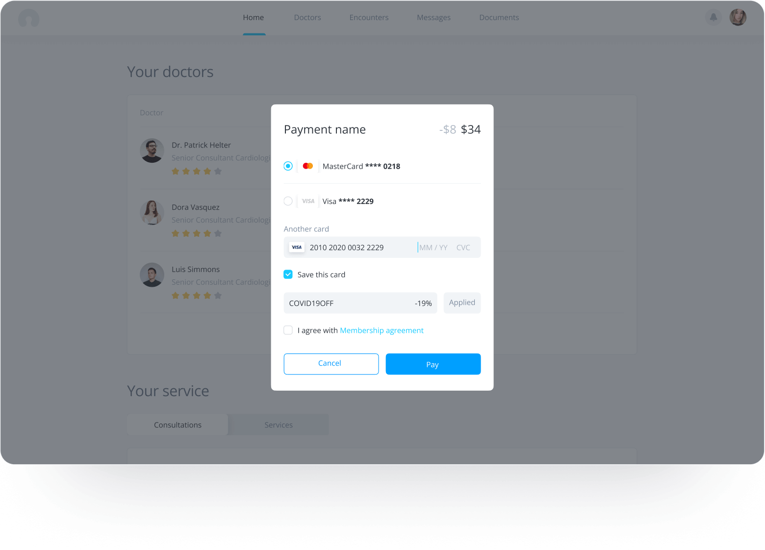 система оплаты онлайн консультаций с врачом