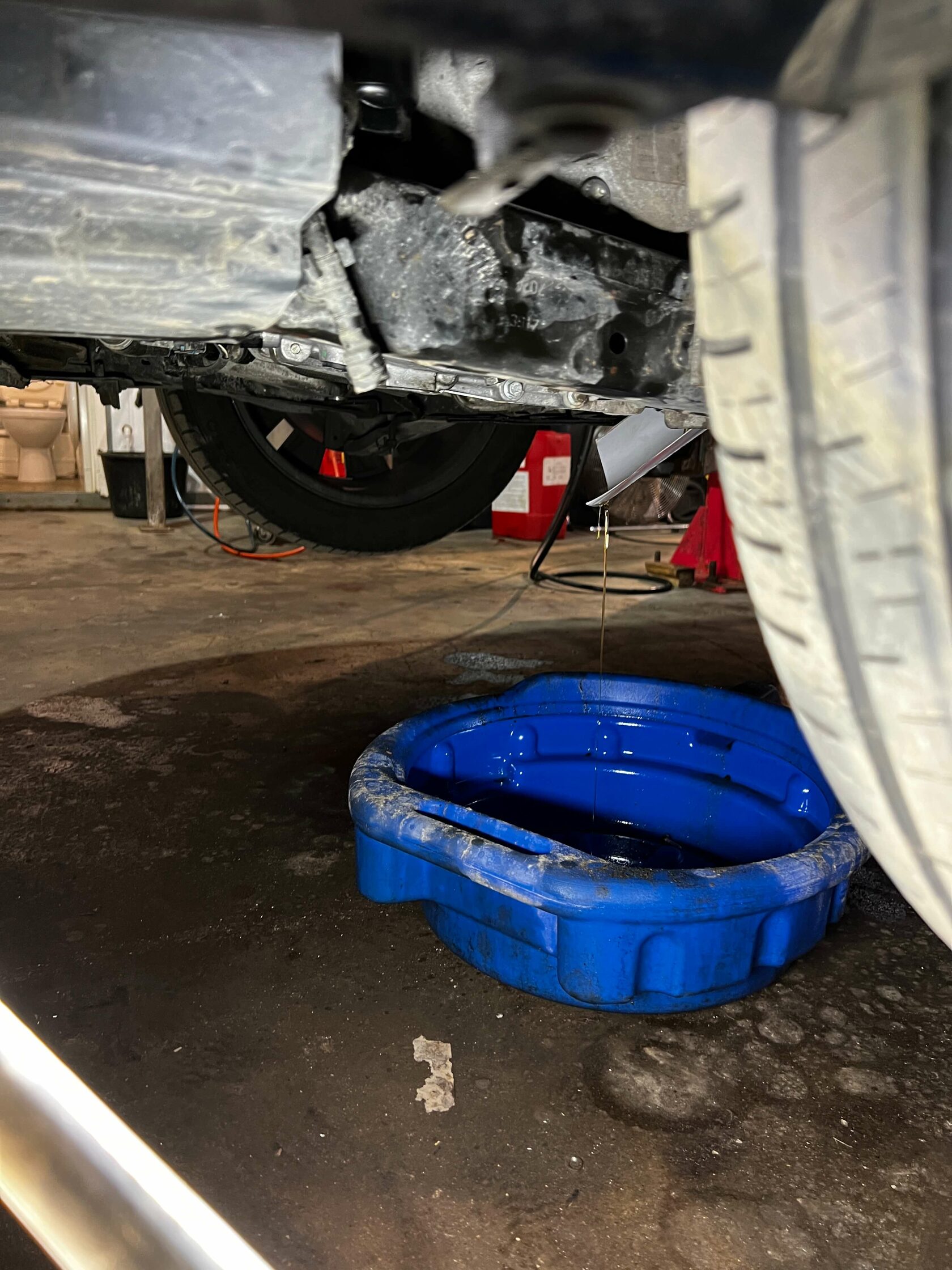 Замывка АКПП после работы