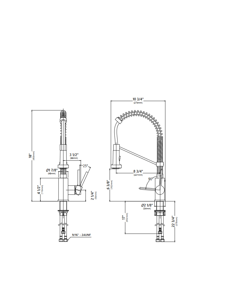 Кухонный смеситель Kraus KPF-1610SFACBMB - изображение 4