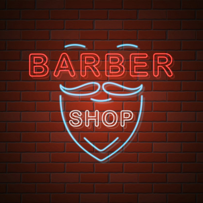 30+ фото неоновых вывесок для салона красоты, парикмахерской, барбершопа