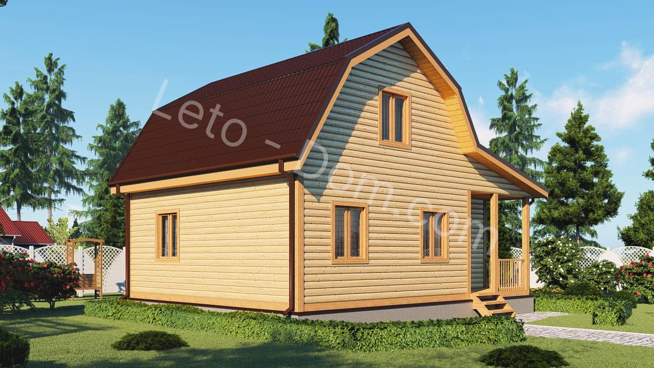 дом из бруса