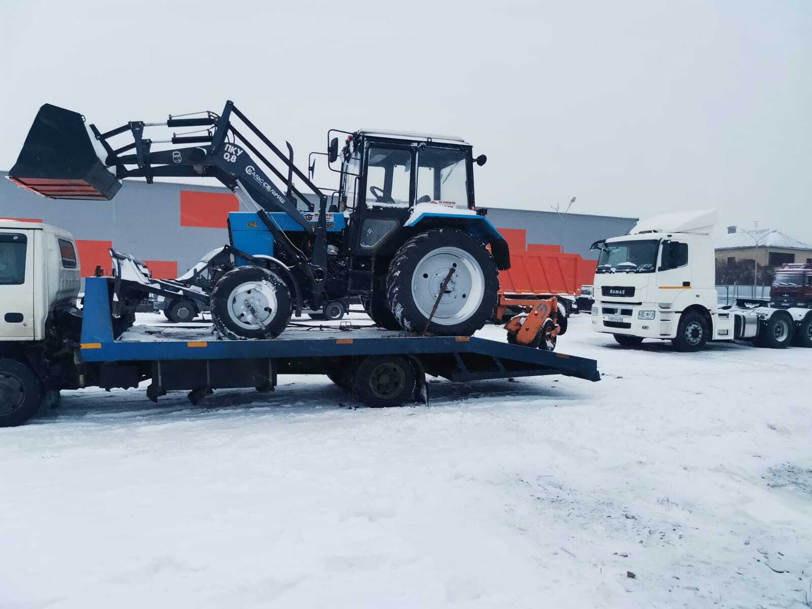 Доставка трактора