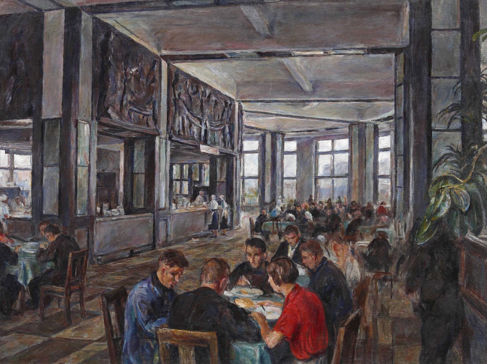 Фабрика-­кухня Кировского района. Первая половина 1930-х
