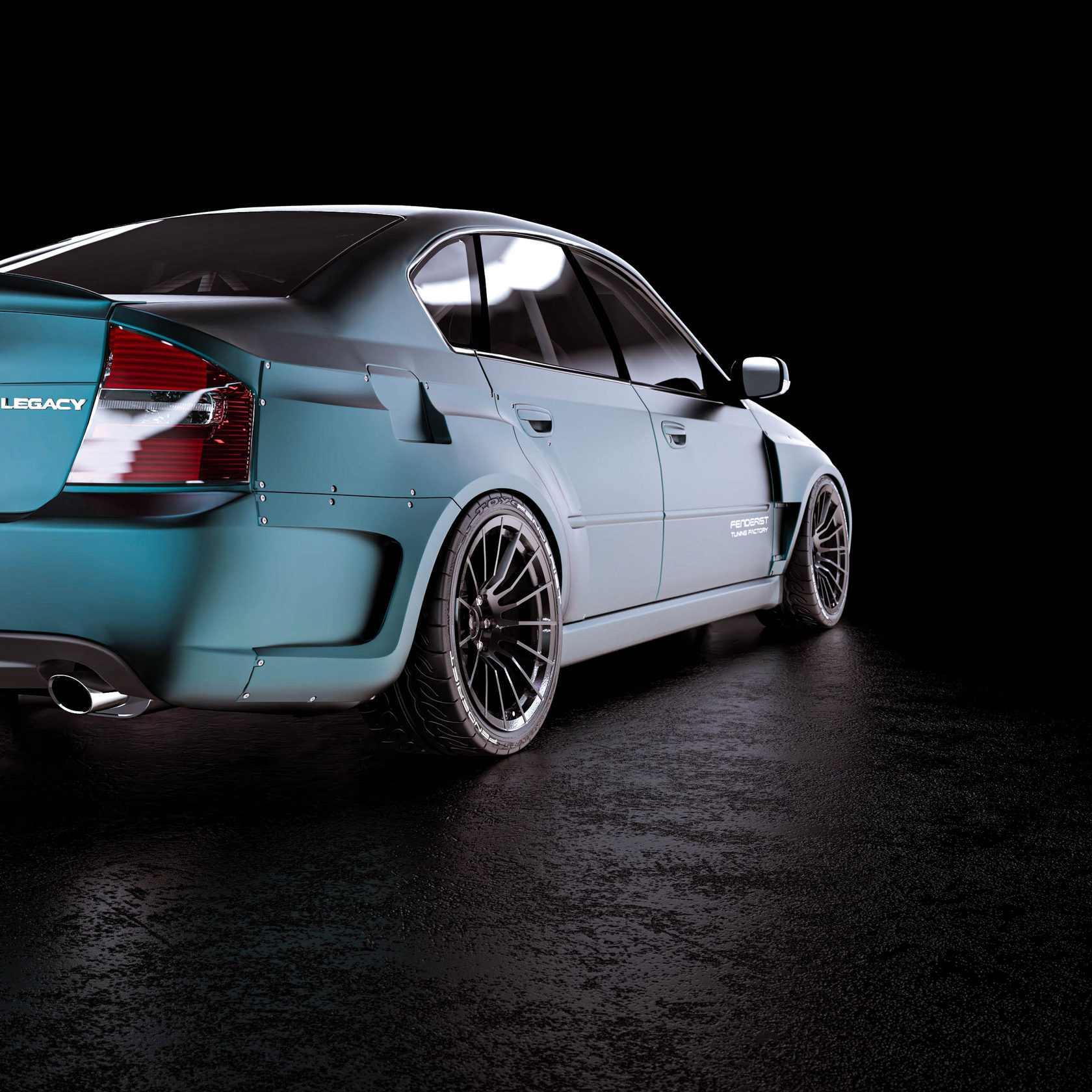 Fenderist обвес subaru