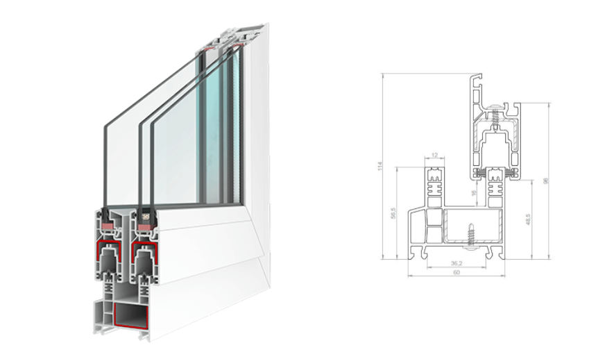 Brusbox. Профиль Brusbox Glide. Рамный профиль Brusbox Aero 60. Профиль Brusbox 60 трехкамерный. Brusbox 60 Aero двойной.