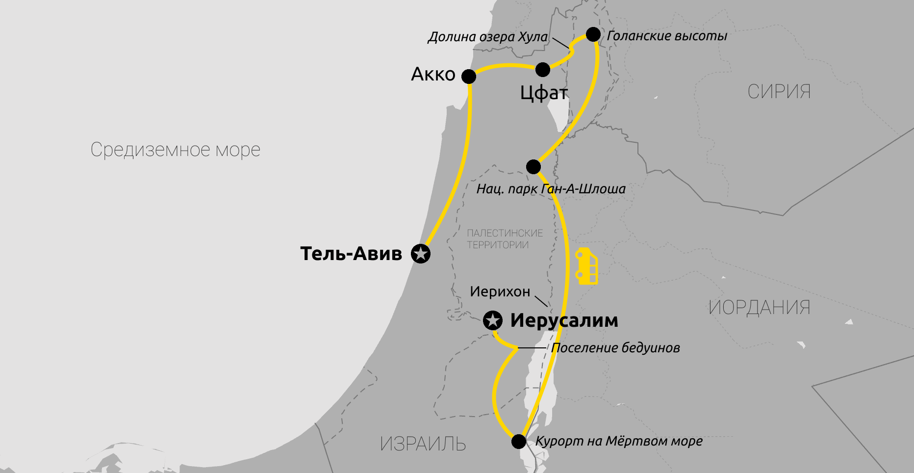 Карта мертвое море израиль