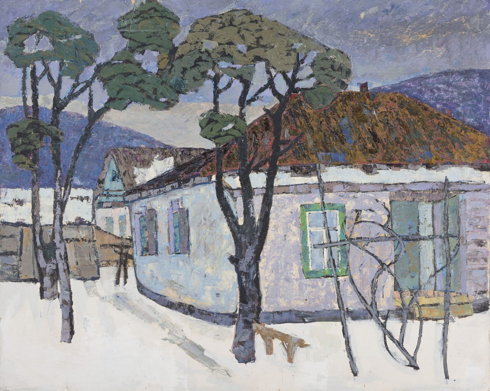 Зимой. 1960-е