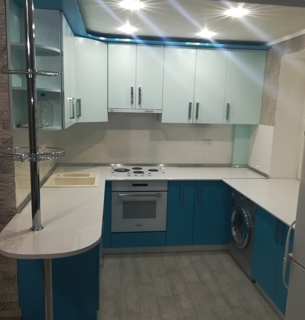 п образная кухня на заказ