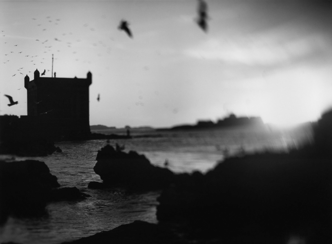 Fortress of Essaouira. Morocco. 2007–2011. BW Negative 4×5 inch.