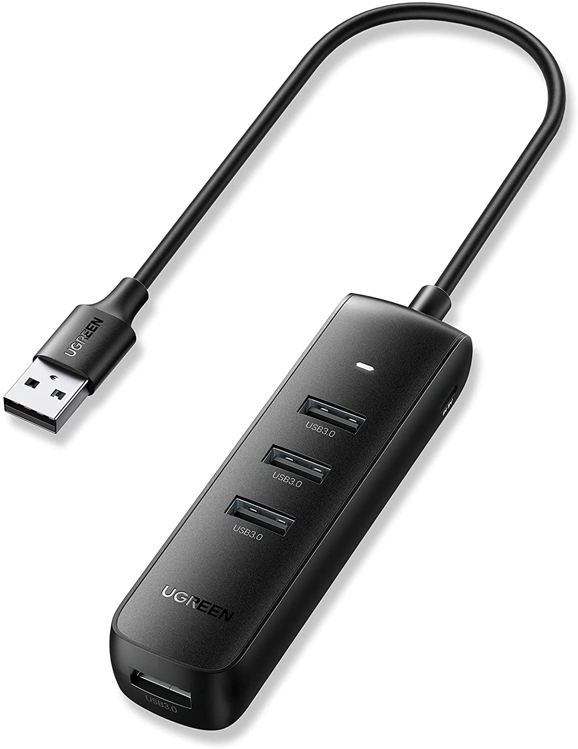 USB концентратор 4 в 1 (хаб) UGREEN 4 x USB 3.0, 5Gbps, 0.25м (10915)
