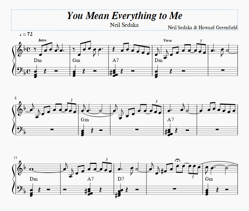 You Mean Everything To Me