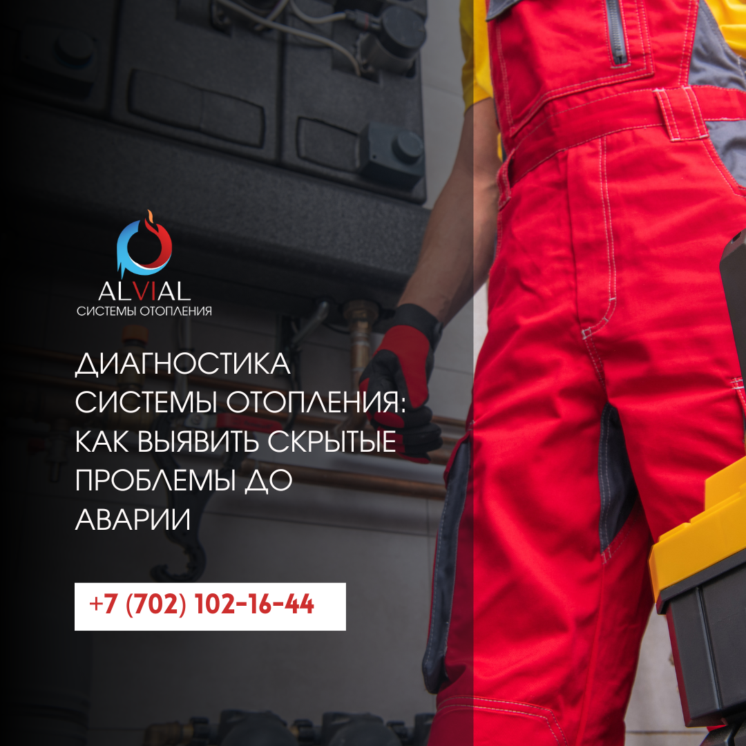 Диагностика системы отопления в доме Алматы